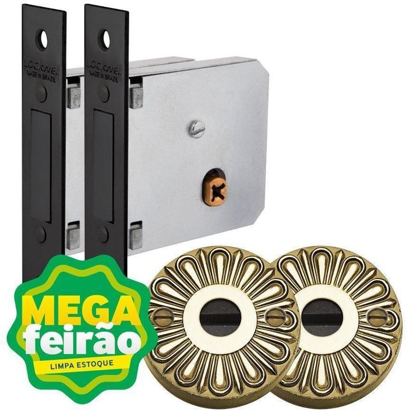 Fechadura-Completo-Supertrava-Quadrichave-Lockwell-Dose-Dupla-Colonial-40mm