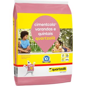 Argamassa Quartzolit Varandas e Quintais 20Kg