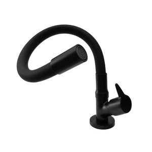 Torneira Pia Cozinha Romar de Mesa Collorflex All Black Easy Cromado Dn15