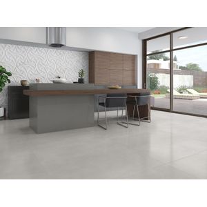 Porcelanato Damme 121x121cm AR24162 York Níquel Acetinado Retificado Classe A LD