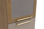 PANELEIRO-2-PORTAS-KAPPESBERG-M626-BOTANIC-NOGUEIRA-E-FENDI-50CM