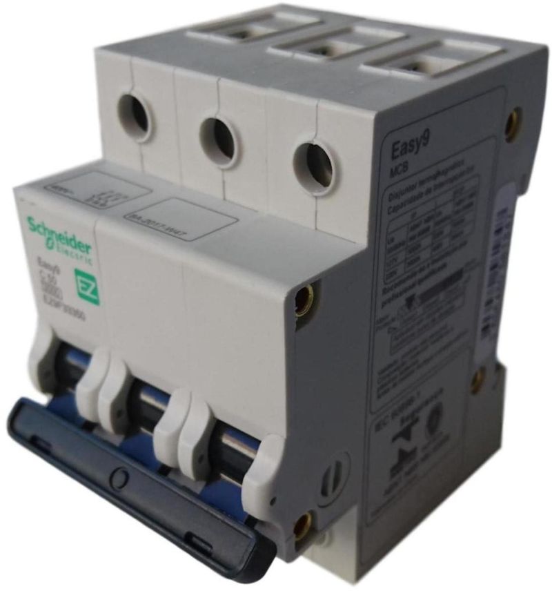 Disjuntor-DIN-3-Polos-Tripolar-50A-Curva-de-Disparo-C-Schneider-Eletric