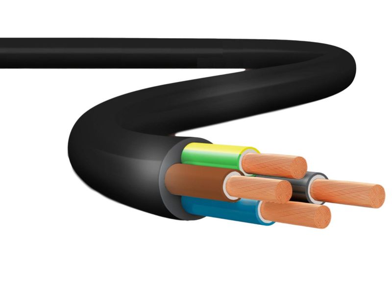 CABO-FLEXIVEL-PP-5X25MM-500V-PRETO