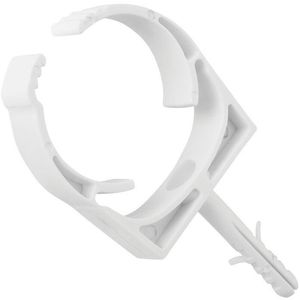 Abraçadeira com Bucha Tramontina Branca 3/4"