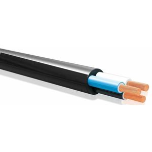 Cabo Flexível PP 6mm 3 Vias 500V Preto
