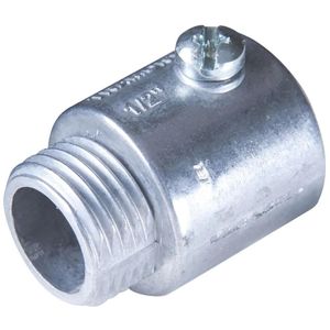 Conector Elétrico Alumínio Reto Flexor Rosqueável 3/4 Tramontina