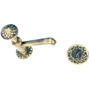 Torneira Pia Banheiro Stoc Metais de Mesa Bica Baixa com Válvula Ouro Velho Estilo Retrô 7186