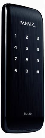 FECHADURA-ELETRONICA-PAPAIZ-SMART-LOCK-SL-120--SOBREPOR--PRETO-FOSCO