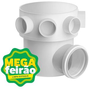 Corpo Caixa Sifonada Tigre Gira Fácil 100X140X50mm
