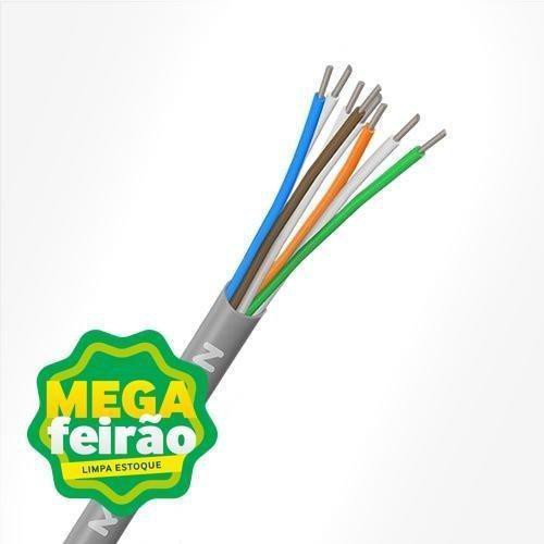 Cabo-CCI-50x2-Pares-Megatron-Cinza-Rolo-com-100m