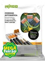 Conector-Eletrico-Emenda-Wago-5-Polos-Pacote-com-com-4-Unidades
