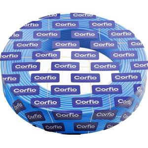 Cabo Flexível 2,5mm Corfio Azul Rolo com 100m