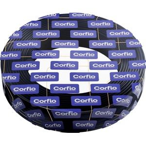 Cabo Flexível 1,5mm Corfio Preto Rolo com 100m