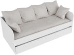 Cama-Solteiro-com-Cama-Auxiliar-Tecno-Mobili-Branca