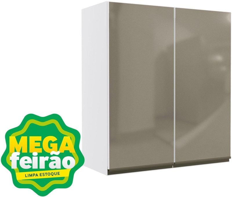 Armario-Aereo-2-Portas-com-Vidro-Maxxi-G765-Kappesberg-Branco-80cm