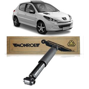 Amortecedor Traseiro Peugeot 207 1.4 1.6 2008 A 2014