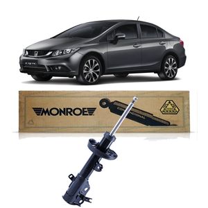 Amortecedor Dianteiro Honda Civic 2.0 2012 A 2016 Direito