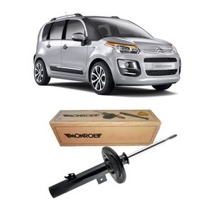 Amortecedor Dianteiro Citroen C3 Picasso 2011 A 2021 Esquerd