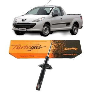 Amortecedor Dianteiro Peugeot Hoggar 2010 A 2014 Esquerdo