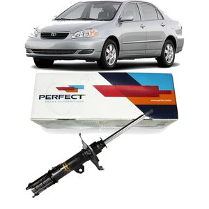 Amortecedor Dianteiro Toyota Corolla 2002 A 2008 Esquerdo