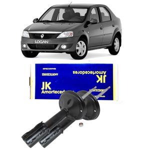 Amortecedor Dianteiro Renault Logan 2007 A 2013 Reman Jg