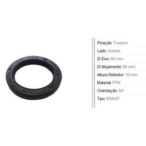 Retentor Volante Motor Corsa 1.0,1.4,1.6 1.8 94