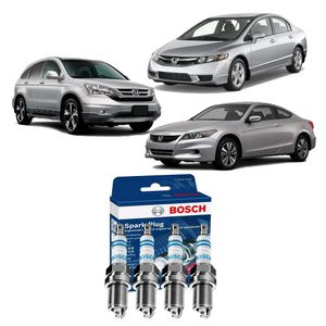Vela Honda Civic Lxs Exs 1.6 1.8 16V 06 Flex Cr-V 2.0 16V