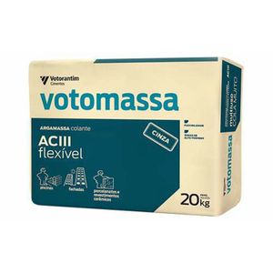 Argamassa Votoran AC3 Flexível Cinza 20Kg