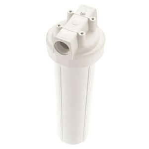 Filtro P/ Poço Ent. Caixa D'Água Ou Cavalete Alta Vazão Big 20” 6.000 L/H 50 Micra Branco - Hidrofiltros