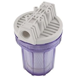 Filtro P/ Máquina De Lavar Roupas Ou Louças 5" 5 Micra Rosca 3/4" Transparente - Hidrofiltros