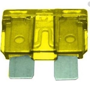 Fusiveis De Encaixe 20 Amp Amarelo