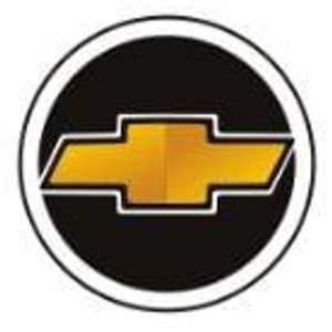 Emblema Calota Resinado (Gm) Preto Dourado 48Mm