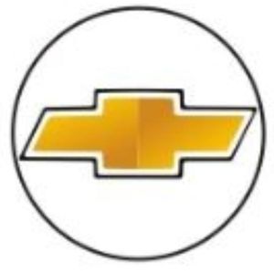 Emblema Calota (Gm) 48Mm Cromado Dourado