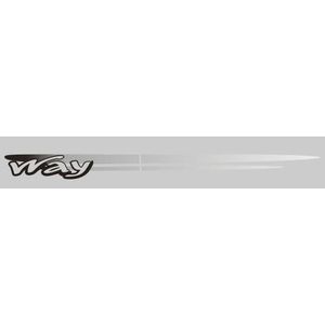 Faixa Lateral Fiat Uno Way 4P 08