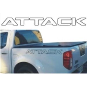 Faixa Lateral Nissan Frontier 11 Attack Grafite