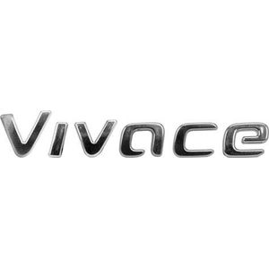 Emblema Fiat Uno Vivace Cromado