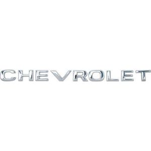 Emblema Chevrolet Cromado