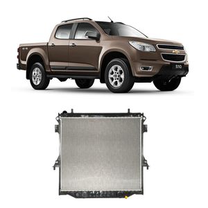 Radiador S-10 2.8 2012 A 2019 Cambio Manual