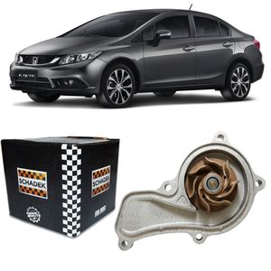 Bomba Dagua Honda Civic 2.0 2012 A 2016