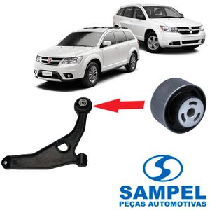 Bucha Bandeja Dianteira Fiat Freemont 2012 A 2014 Parte Tras
