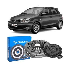 Kit Embreagem Toyota Etios 1.3 1.5 16V 2012 Flex Com Rolame