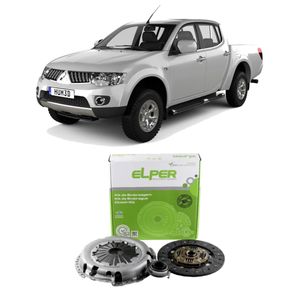 Kit Embreagem Mitsubishi L-200 Triton 2.5 2013 Flex