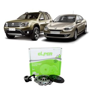 Kit Embreagem Renault Duster 1.6 16V 2001 A 2016