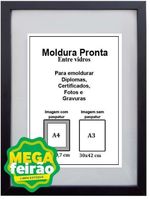 MOLDURA-PRONTA-GF-SERRANO-ENTRE-VIDRO-30X42-PRETO