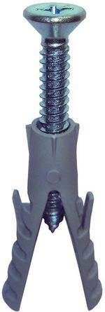 Parafuso-Atarraxante-Fixtil-Philips-Cabeca-Chata-42x32mm-com-Bucha-7mm-Kit-com-10-unidades