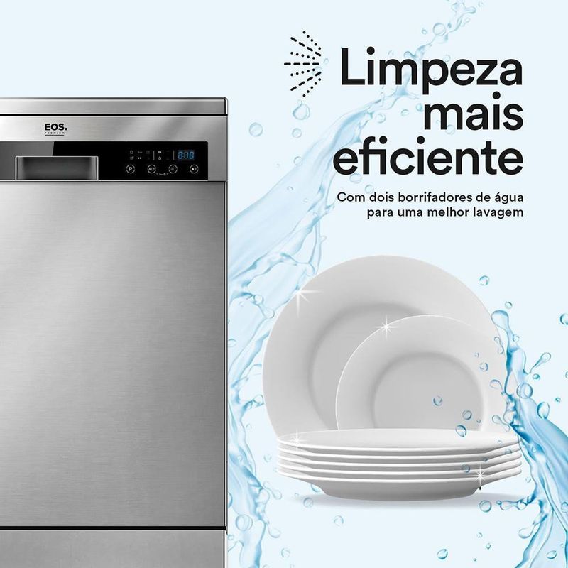 MAQUINA-DE-LAVAR-LOUCA-EOS-ELL14S-14-SERVICOS-PRATA-110V