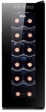 ADEGA-CLIMATIZADA-EOS-PARA-12-GARRAFAS-ELETRONICA-PAINEL-TOUCH-FULL-GLASS-EAE12-BIVOLT