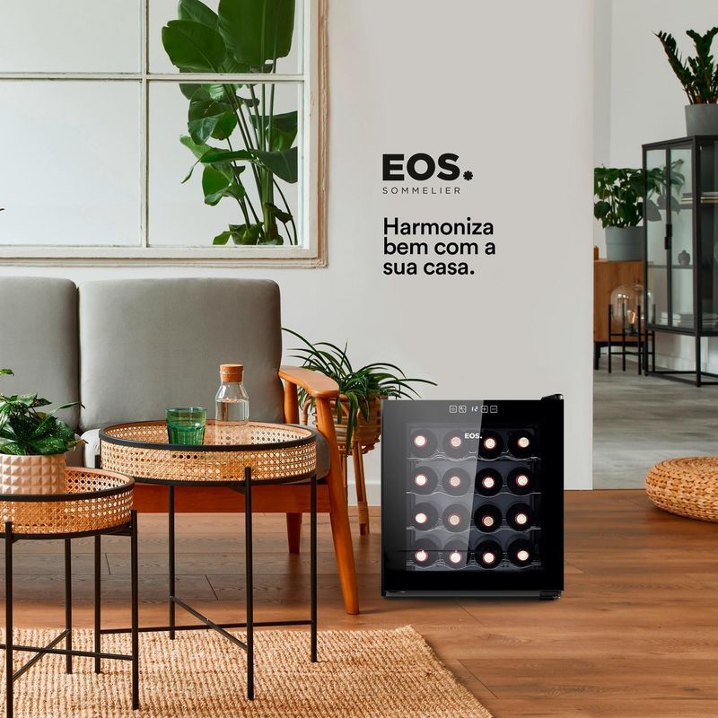 Adega-Climatizada-EOS-Para-16-Garrafas-Eletronica-Painel-Touch-FullGlass-EAE16G-Bivolt