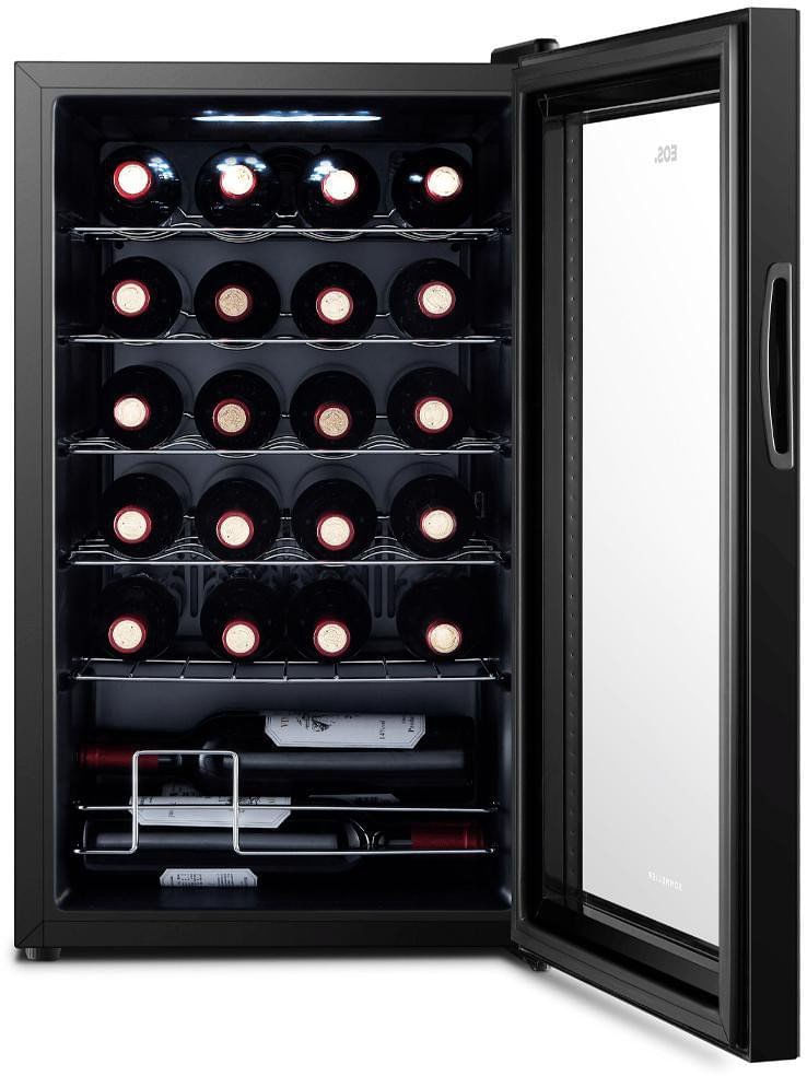 ADEGA-CLIMATIZADA-EOS-PARA-24-GARRAFAS-PAINEL-TOUCH-FULL-GLASS-EAC24G-220V