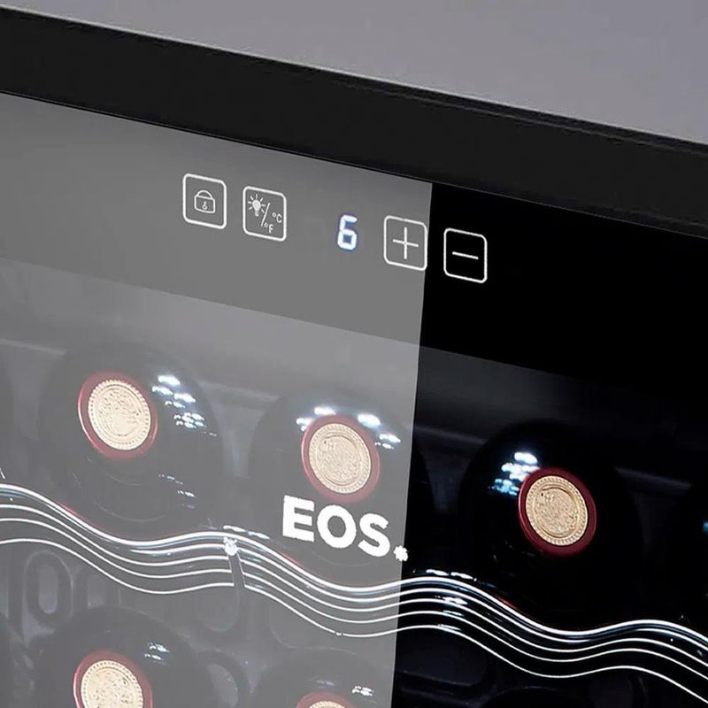 ADEGA-CLIMATIZADA-EOS-PARA-34-GARRAFAS-PAINEL-TOUCH-FULL-GLASS-EAC34G-220V